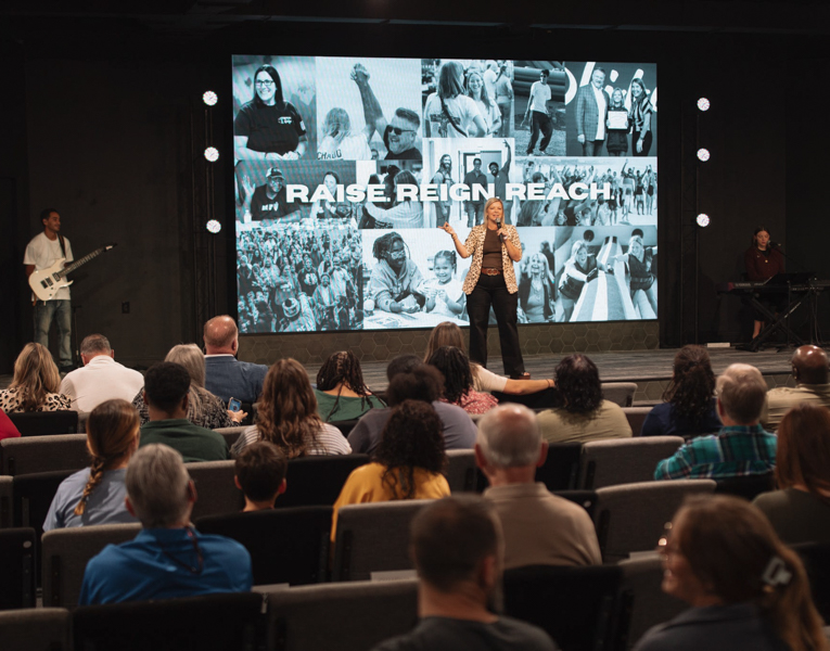 Champion Life adults worship service