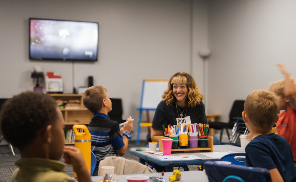 Champion Kids small group learning